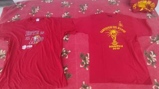 Lote 3 bufandas CR7 Villarreal España 5 camisetas