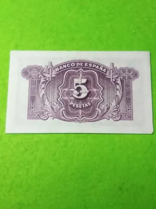 Billete 5 Pesetas Banco de España 1935