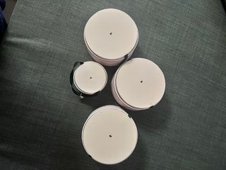 4 Cajas Tous Rosas y Plateadas