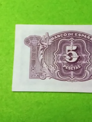 Billete 5 Pesetas Banco de España 1935