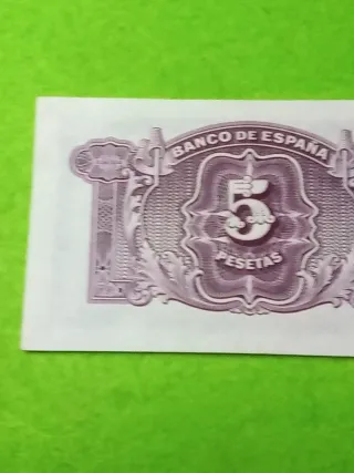 Billete 5 Pesetas Banco de España 1935