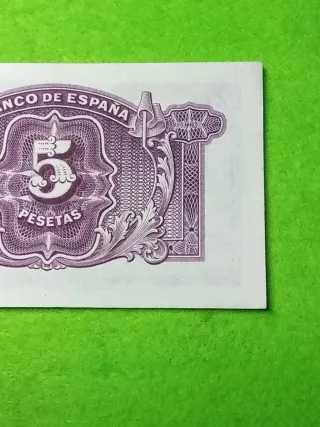 Billete 5 Pesetas Banco de España 1935
