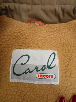 Giaccone uomo vintage beige/marrone