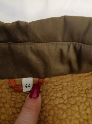 Giaccone uomo vintage beige/marrone