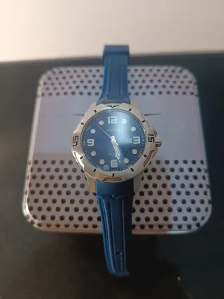 Orologio Vagary Blu e Argento