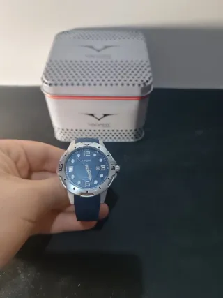 Orologio Vagary Blu e Argento
