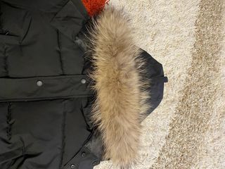 Canada Goose Piumino Nero con Cappuccio