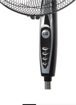 Ventilador de pie negro orbegozo 0148