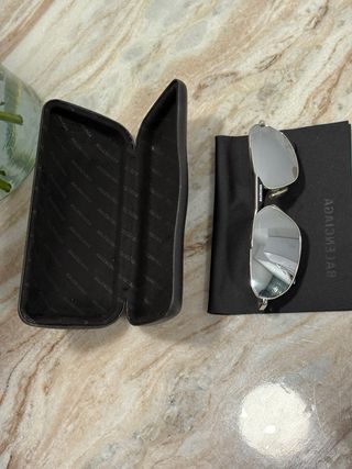 Gafas de sol Balenciaga plateadas