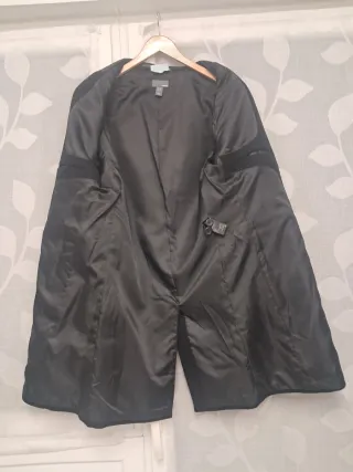 Elegante levita negra hombre o mujer T 50