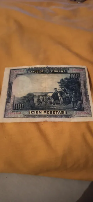 Billete 100 Pesetas España 1928