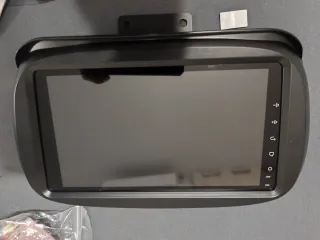 Pantalla táctil Fiat 500 está sin usar