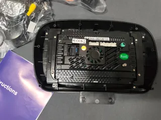 Pantalla táctil Fiat 500 está sin usar