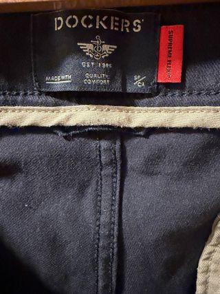 Pantalones Dockers Azul Marino