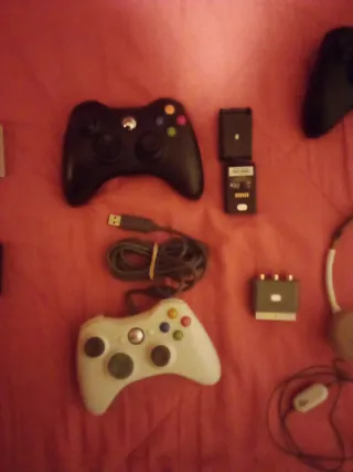 Lote Mandos y Accesorios Xbox 360