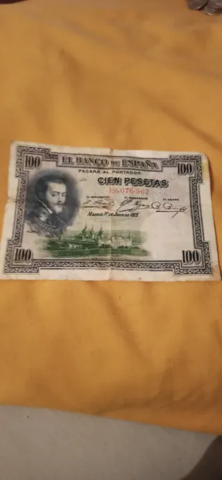 Billete 100 Pesetas Banco de España 1925
