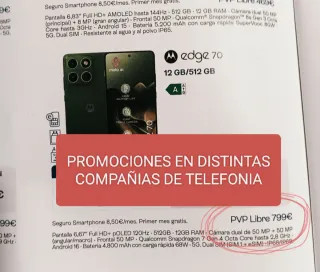 Motorola Edge 70 512GB Verde SIN ESTRENAR