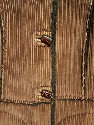 Abrigo vintage de pana.