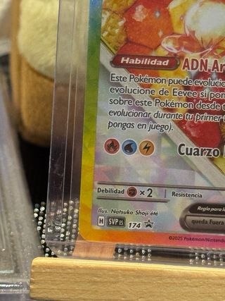 Eevee EX Teracristal Carta Pokémon