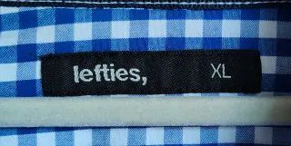 Camisa de manga larga de cuadros Lefties