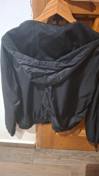 Cortavientos Lefties Mujer Negro Talla M