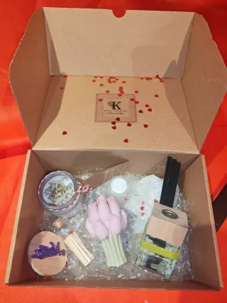 Set Velas Artesanales Aromáticas