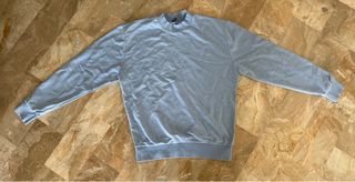 Felpa uomo blu taglia L .