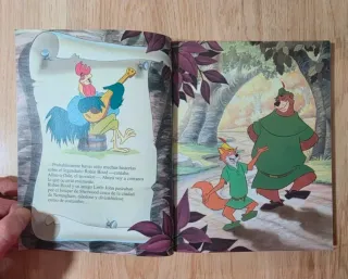 Clásico cuento Disney. Robin Hood. GAVIOTA.