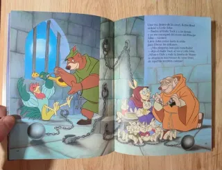 Clásico cuento Disney. Robin Hood. GAVIOTA.