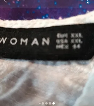 Blusa Zara bordada blanca mujer