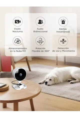Cámara Vigilancia WiFi Visión Nocturna
