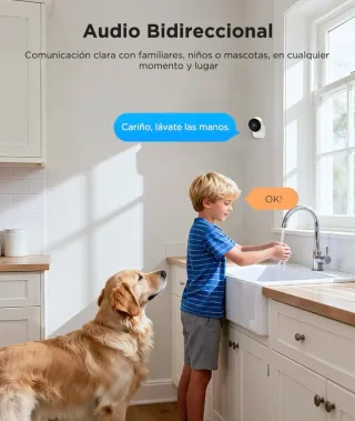 Cámara Vigilancia WiFi Visión Nocturna