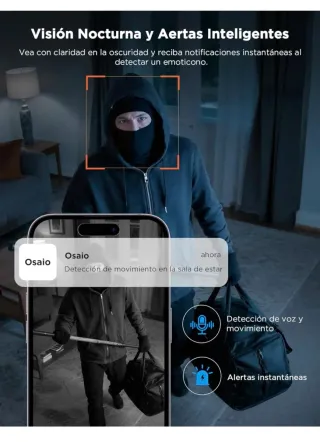 Cámara Vigilancia WiFi Visión Nocturna