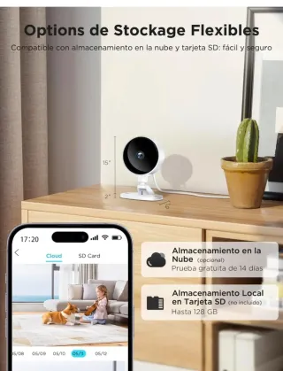 Cámara Vigilancia WiFi Visión Nocturna