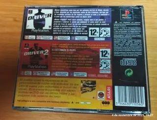 Driver 1 y 2 PS1 (PlayStation 1)