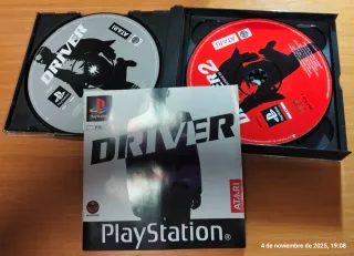 Driver 1 y 2 PS1 (PlayStation 1)
