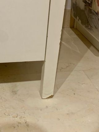 Cómoda blanca 3 cajones