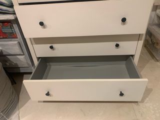 Cómoda blanca 3 cajones