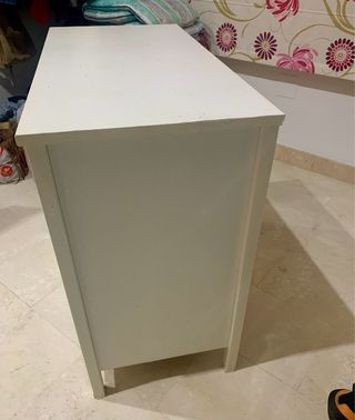 Cómoda blanca 3 cajones