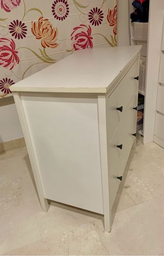 Cómoda blanca 3 cajones