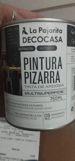 Pintura Pizarra La Pajarita 750ml