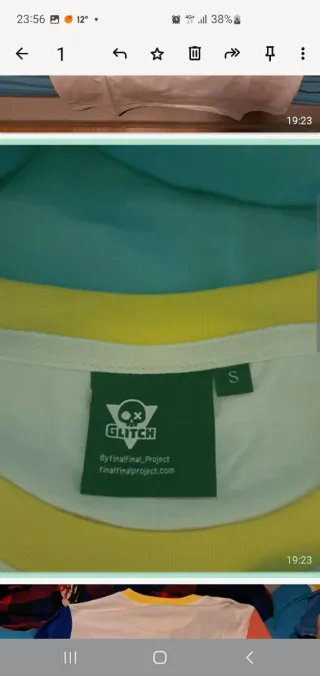 Camiseta TADC Talla S Nueva