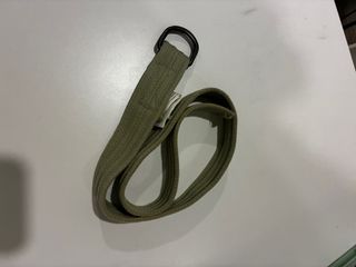 Cinturone per bambini in tessuto con anello a D