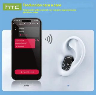 Auriculares HTC Verdes Inalámbricos
