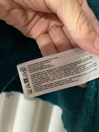 Jersey LLOYD'S verde azulado talla M