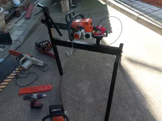 Soporte Caballete para Motosierra