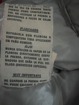 Chaqueta de plumas para chico. Mito. Talla XL