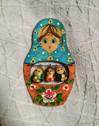 Imán Matrioska con Figuras