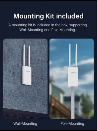 Router 4G Exterior Plery AX300 Alta Cobertura