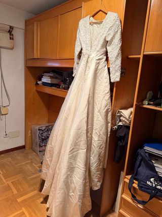 Vestido de Novia diseño Jesus Peiro, Blanco